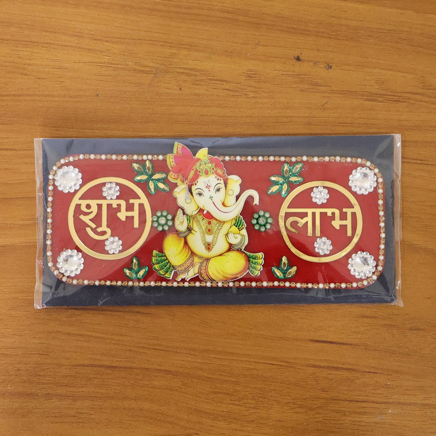 Decorative Shubh Labh Door Hanging With Lord Ganesha Design (1 Pc)