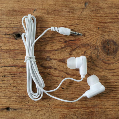 Classic Wired In-ear Earphones With 3.5mm Audio Jack (1 Pc)