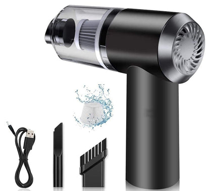 Vacuum Cleaner Dust Collection  2 In 1 Car Vacuum Cleaner 120w High-power Handheld Wireless Vacuum Cleaner Home Car Dual-use Portable Usb Rechargeable
