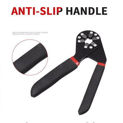 Multi-function Hexagon Universal Wrench Adjustable Bionic Plier Spanner Repair Hand Tool (Small) Single Sided Bionic Wrench Household Repairing Wrench Hand Tool