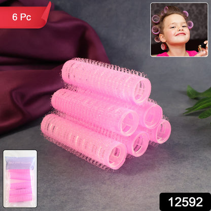 Premium Self-grip Hair Rollers (6 Pc  Set )
