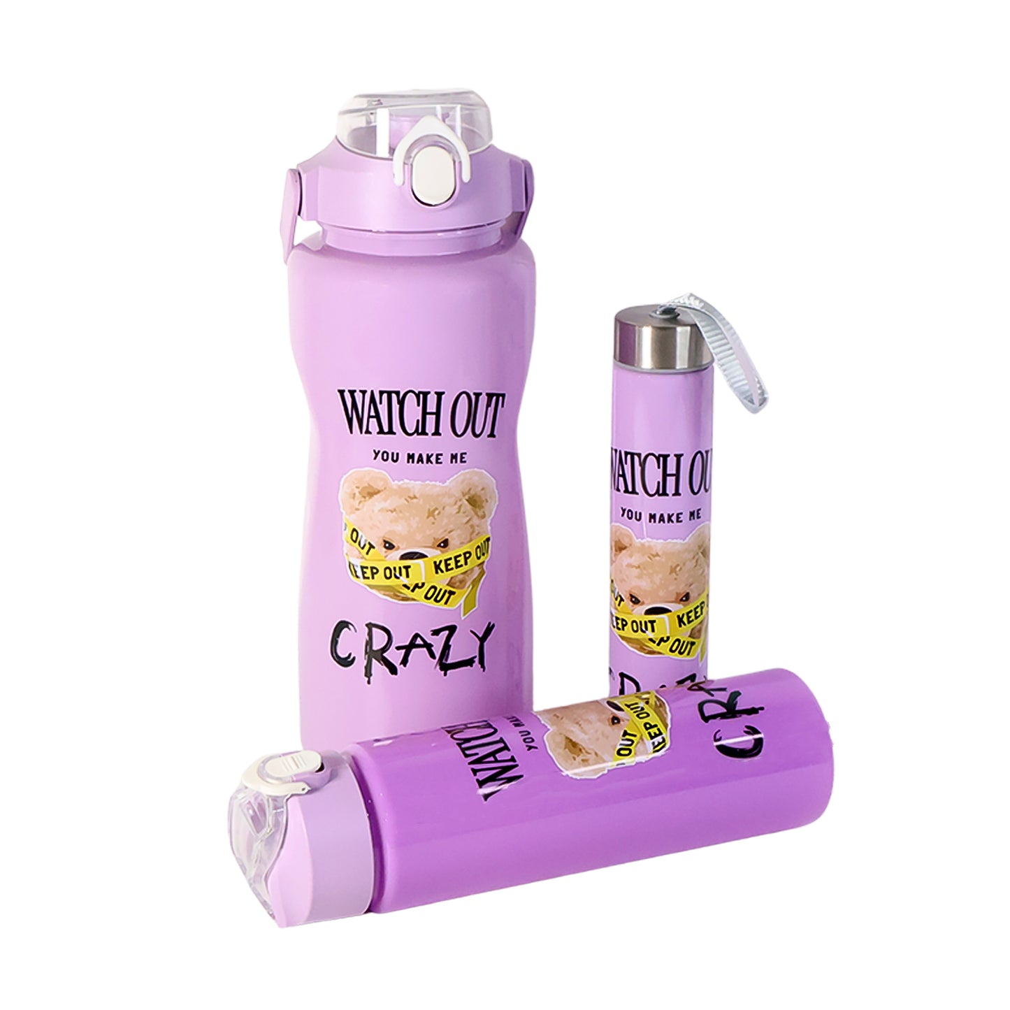 Premium Water Bottles  2000ml + 900ml + 300ml - (Set)