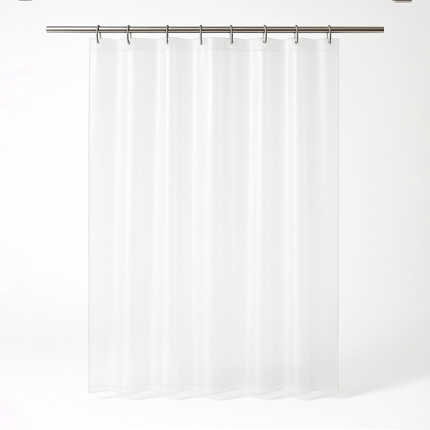 Transparent Waterproof Shower Curtain 75x52 Inch