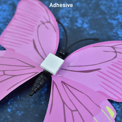 Decorative Colorful Butterfly Wall Stickers (12 Pc  Set)