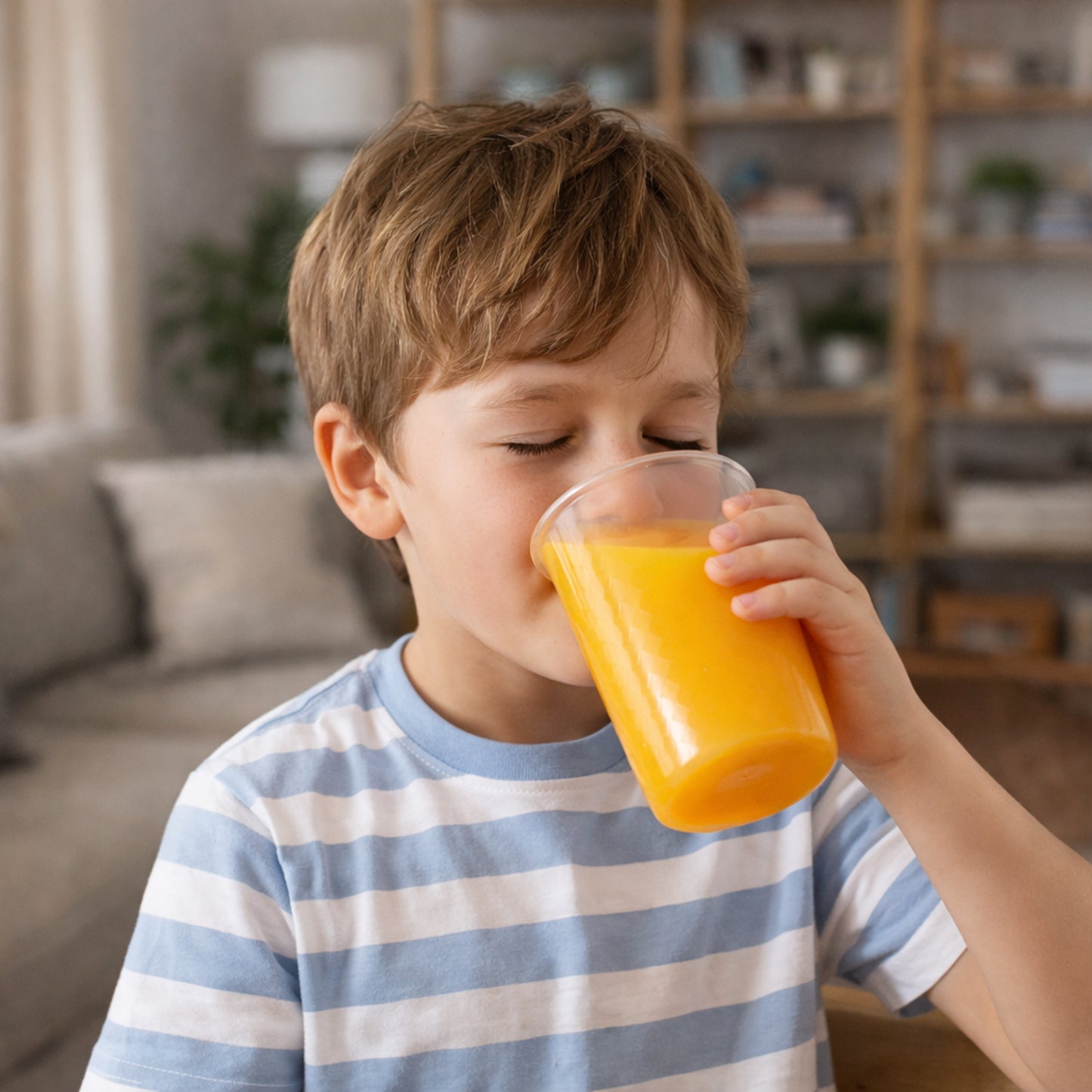 Unbreakable Plastic Drinking Glass Set Of 6 (200 Ml Each)