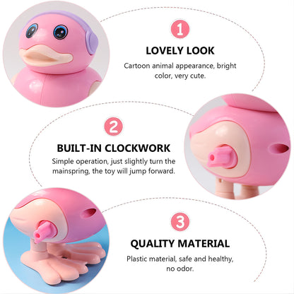 Cute Wind-up Walking Duck Toy For Kids (1 Pc)