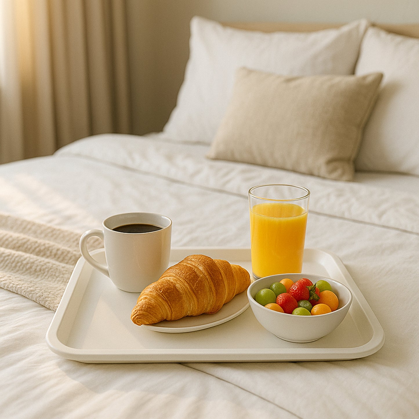 Plastic Serving Tray  Plate  40  30 Cm (1 Pc)