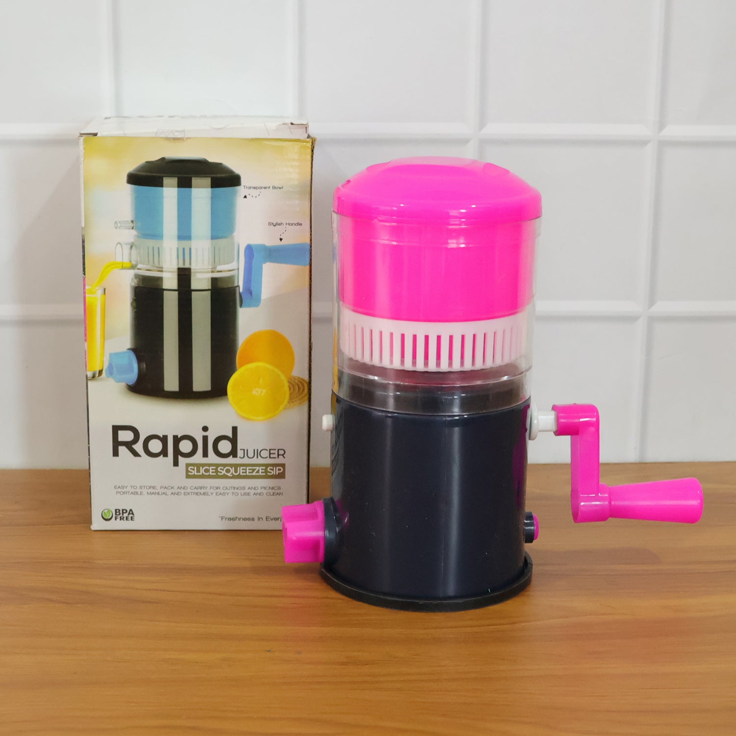 Rapid Manual Hand Press Juicer (1 Set)