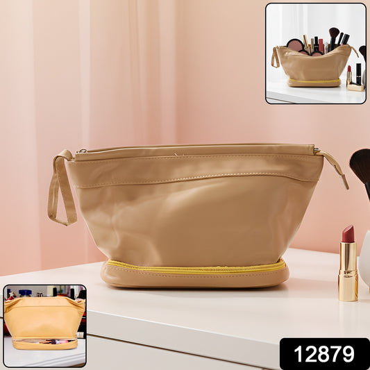 Spacious Cosmetic  Makeup Storage Bag (1 Pc)