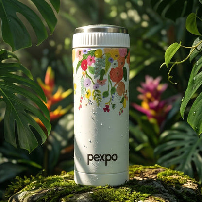 Pexpo Crypto Art Hot  Cold Vacuum Insulated Stainless Steel Water Bottle 500 Ml