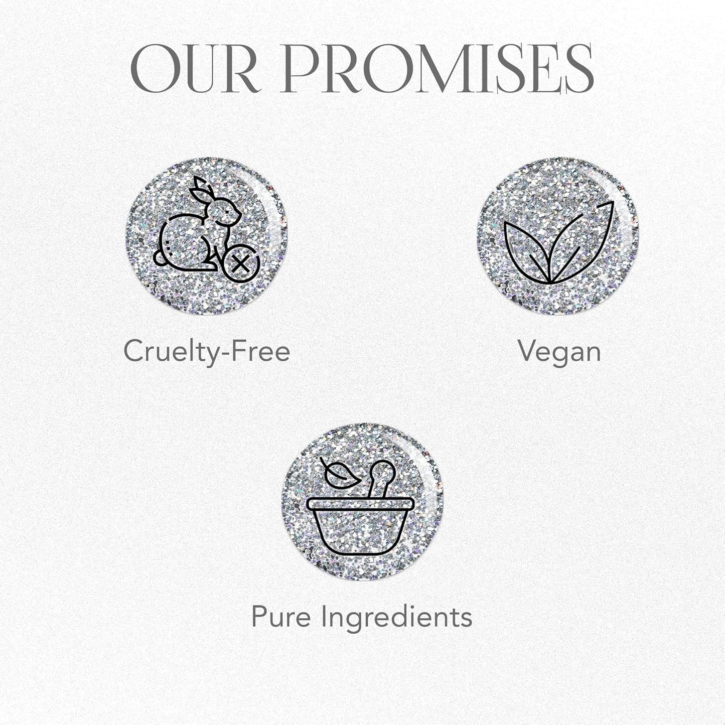 Og Beauty Silver Moonlight Starlet Glitter Nail Paint (10 Ml  1 Pc)