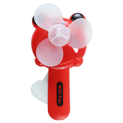 Hand Press Mini Portable Fan Toy (1 Pc Mix Color  Design)