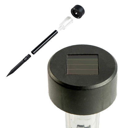 Solar Powered Garden Pathway Lights (10 Pc  Set)