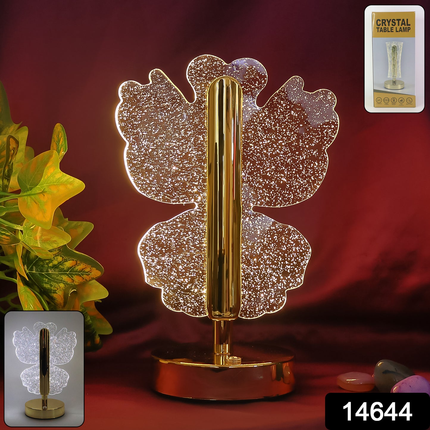 Luxury Crystal Table Lamp (1 Pc)