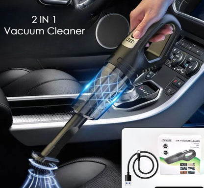 Wireless Handheld Car Vacuum Cleaner 2 In1 Dust Buster (1 Set)