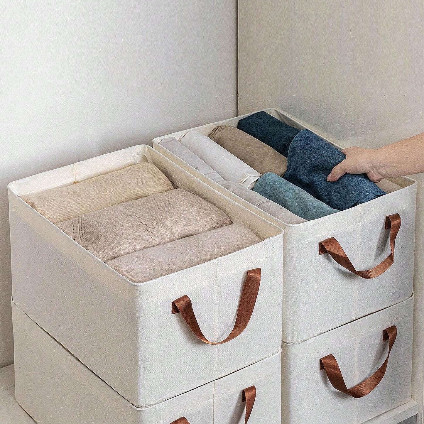Cloth Storage Baskets Closet Storage Bins (4228 Cm)
