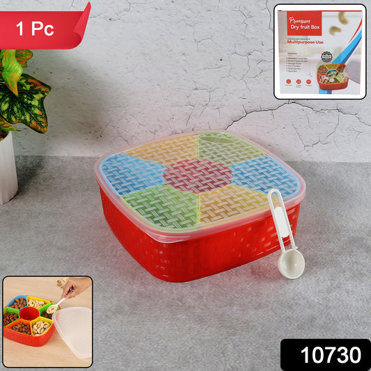 7 In 1 Dry Fruit  Snack Box With Spoon