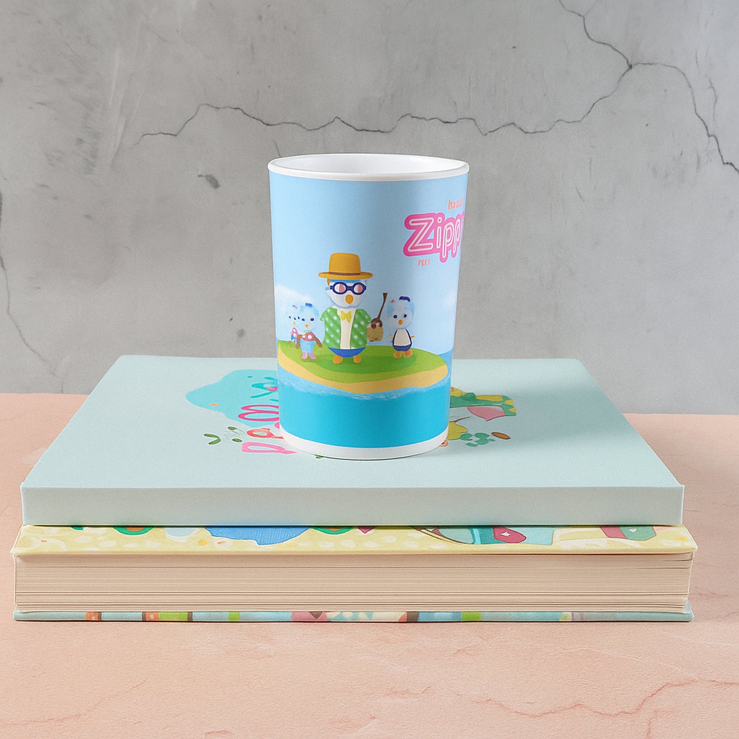 Cute Cartoon Melamine Drinking Glass (Approx 250ml  1 Pc)