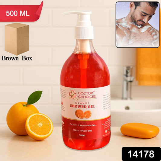 Doctor Chhoices Orange Shower Gel  500ml (1 Pc)