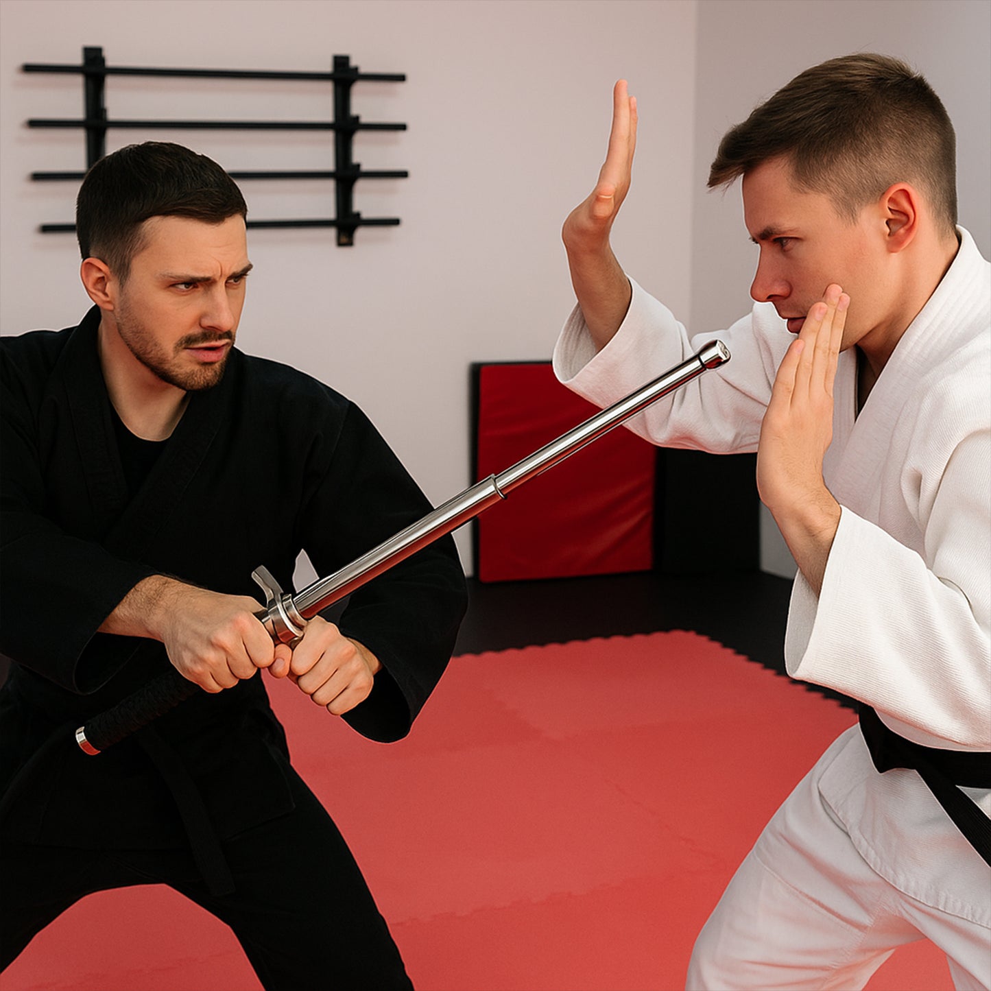 Lightweight Folding Walking Sticks With Nylon Bag Cover (75 Cm)