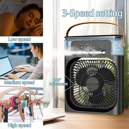 Portable Usb Rechargeable Mini Cooling Fan (1 Pc)