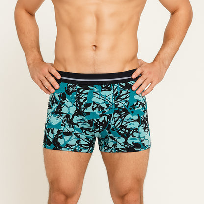 Mens Stretch Boxer Briefs (Large) - (1 Pc)