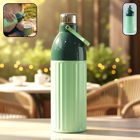 Plastic 1700 Ml Approx Premium Insulated Water Bottle (1 Pc)