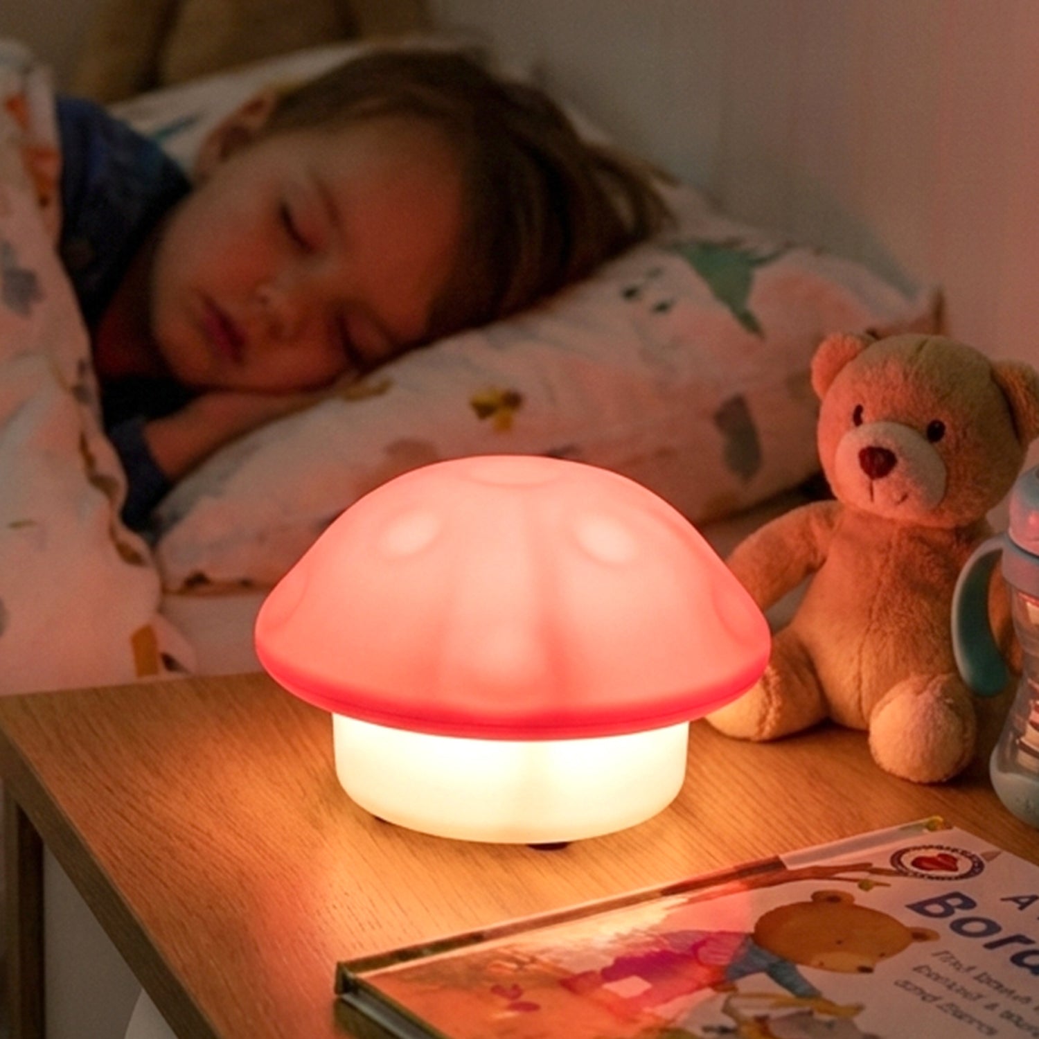 Mushroom Shaped Led Night Light (1 Pc Mix Color)