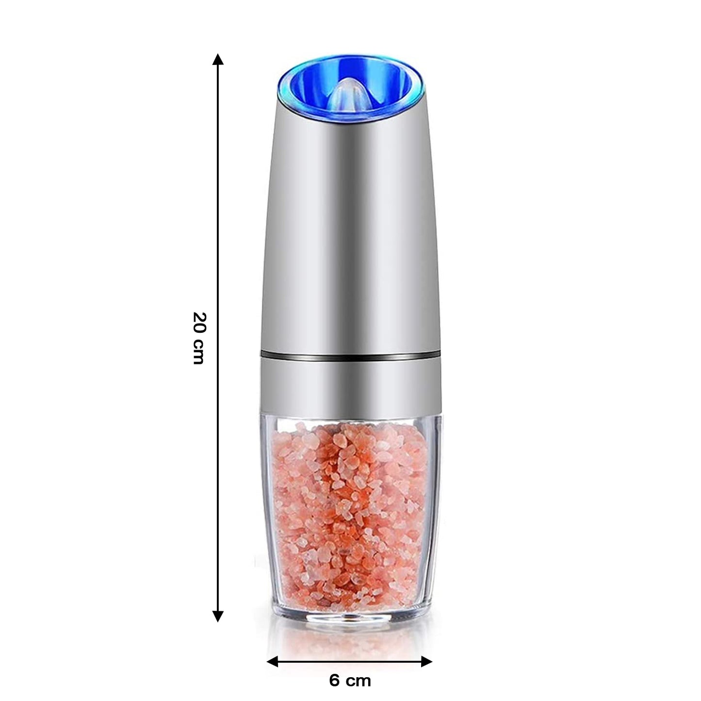 Automatic Gravity Electric Salt And Pepper Grinder Mill (1 Pc)