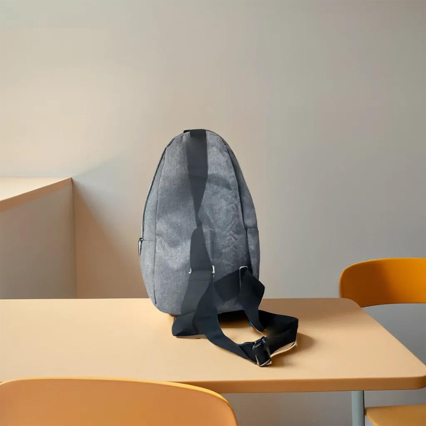 13112 Waterproof Anti Theft Cross-body Fanny Pack Waist Bag Shoulder Bags Chest Men Casual Fashion Usb Charging Earphone Hook Sling Travel Bag (1 Pc)