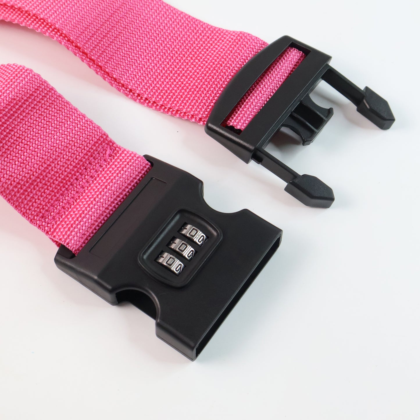 Luggage Strap With 3-digit Combination Lock - (1 Pc)