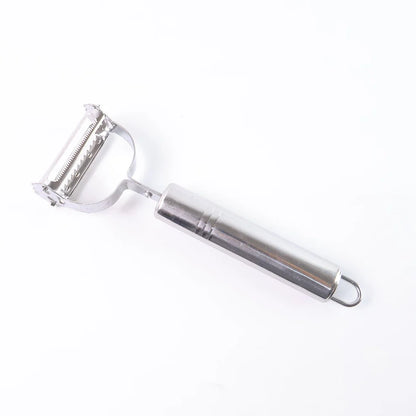 5505 Multi-function 2 In 1 Potato Peeler And Julienne Cutter Stainless Steel Potato Peeler Grated Carrot Grated Suitable For Peeling And Shredding Fruit And Vegetables Kitchen Accessories (1 Pc)