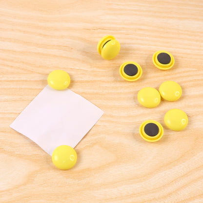 Strong Round Fridge  Whiteboard Magnet - (10 Pc Set)