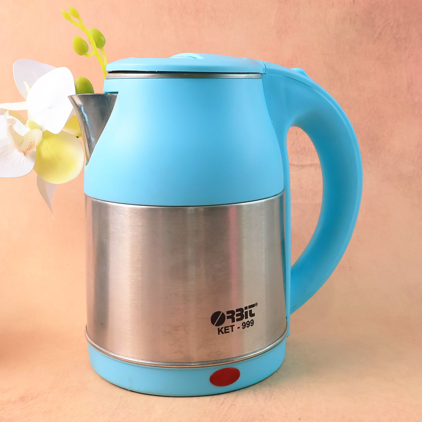 Orbit Electric Kettle With Stainless Steel Body (1 Pc  2 Ltr)