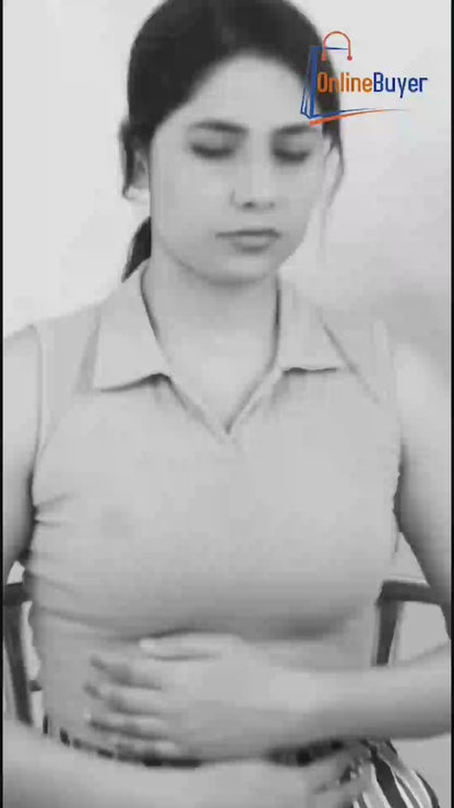 Portable Cordless Period Cramp Massager & Heating Pad