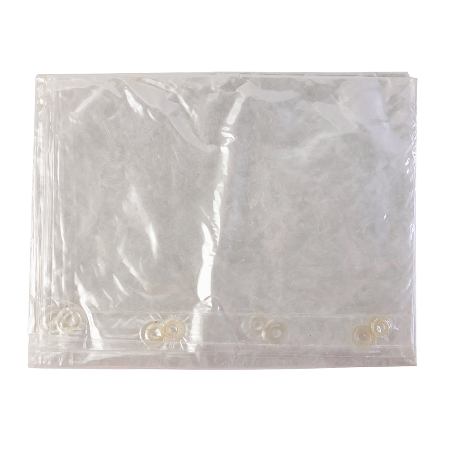 Transparent Waterproof Shower Curtain 75x52 Inch