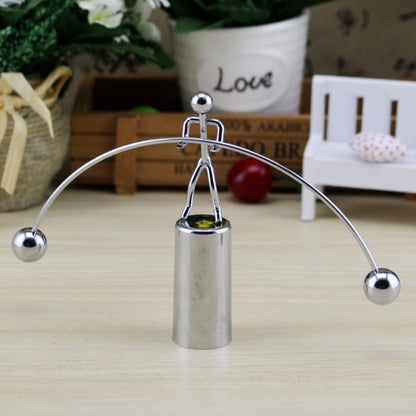 7875 Mini Steel Balance Toy Decoration Pendulum Newton Cradle Balance Ball Tumbler Desk Toy Metal Man Home Home Decoration Crafts