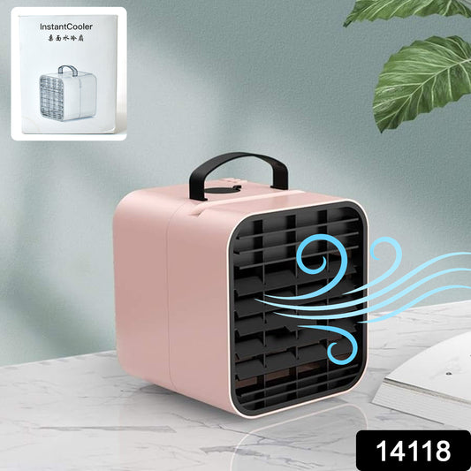 Portable Mini Air Cooler Fan With Water Cooling Function (1 Pc)