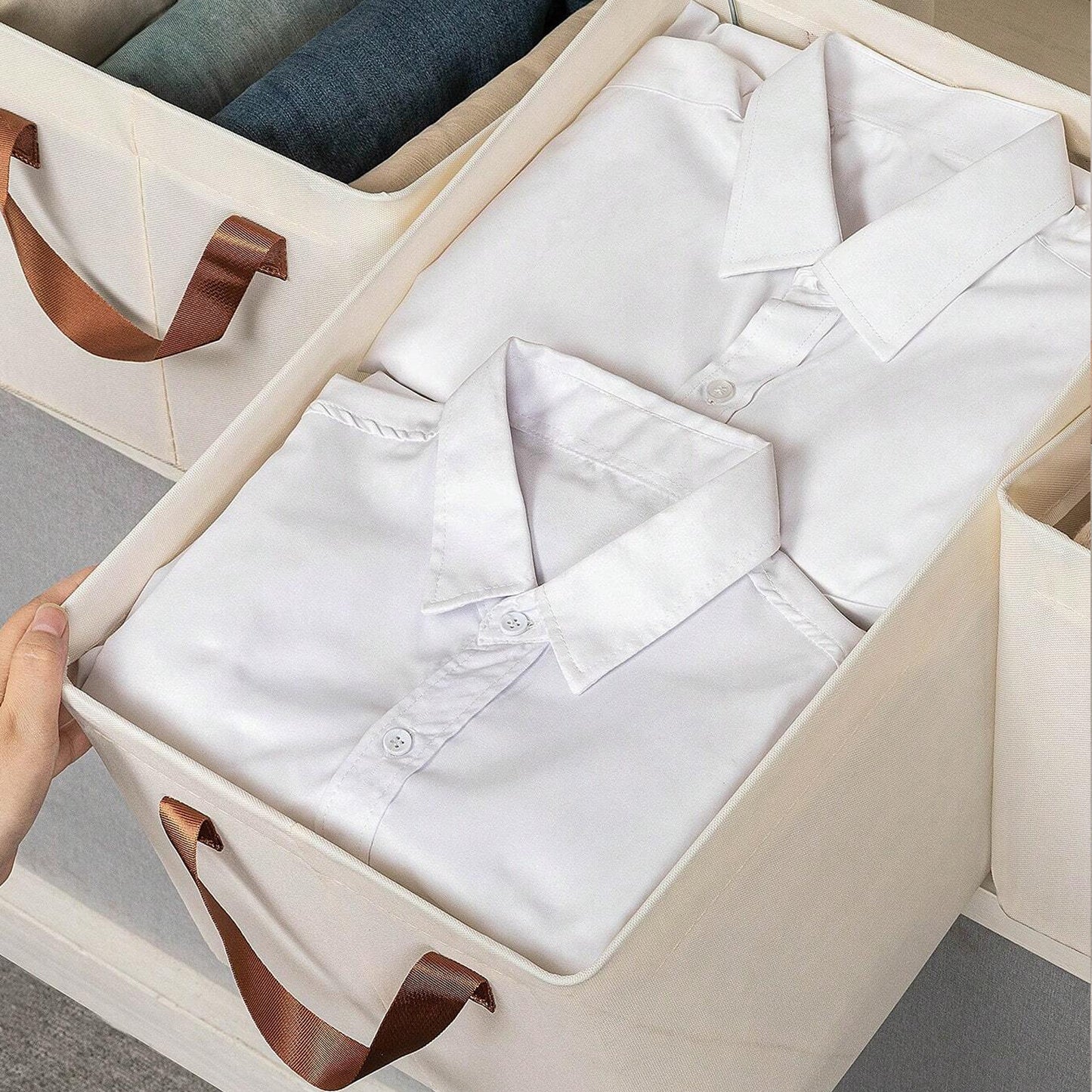 Cloth Storage Baskets Closet Storage Bins (4228 Cm)