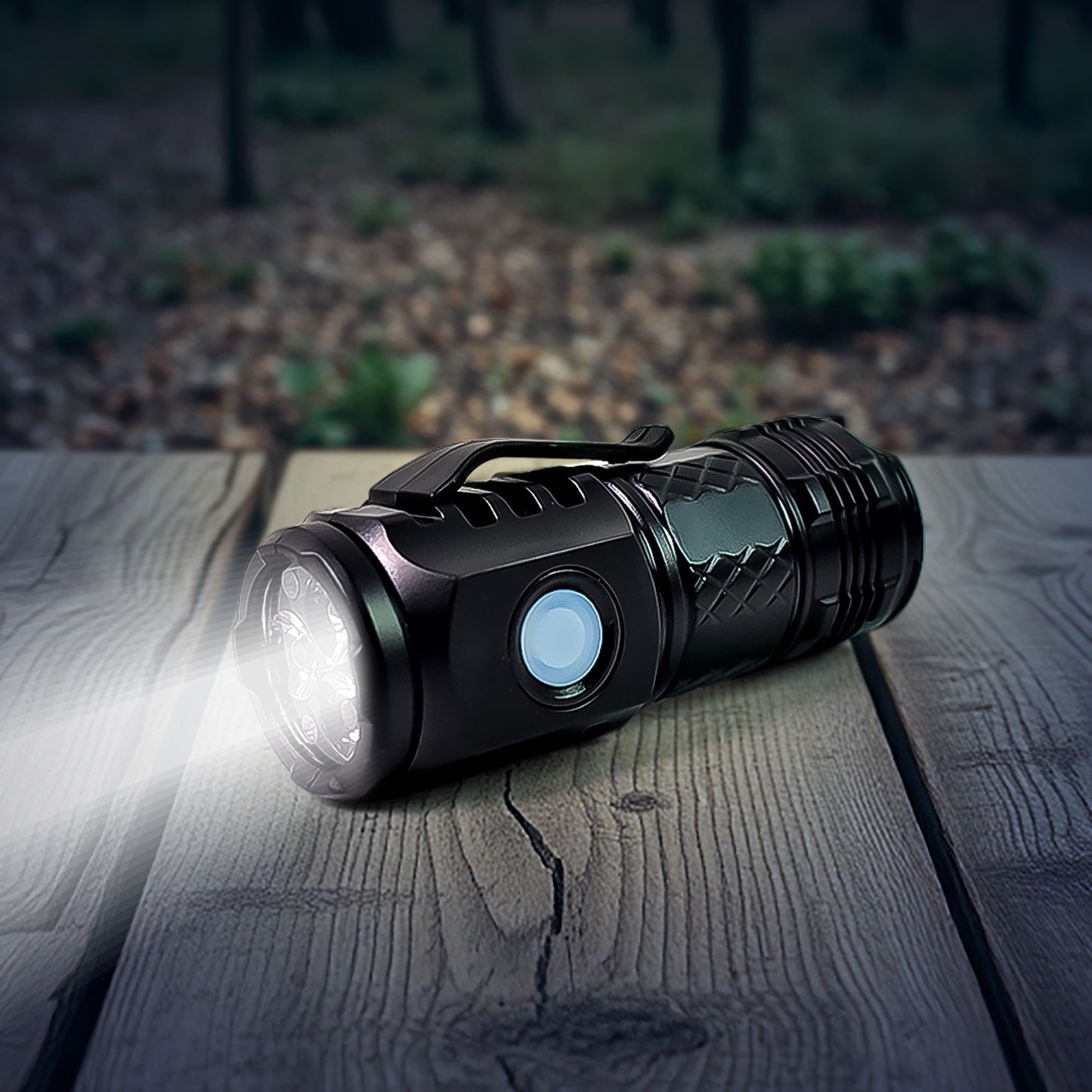 Small Led Torch 5 Lighting Modes (1 Pc)