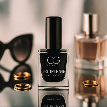 Og Beauty Black Beauty Gel Intense Nail Polish (1 Pc  10 Ml)