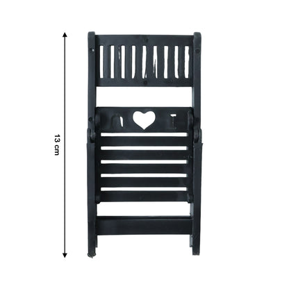 Mini Chair Shape Mobile Stand Holder (1 Pc  Balck Color)