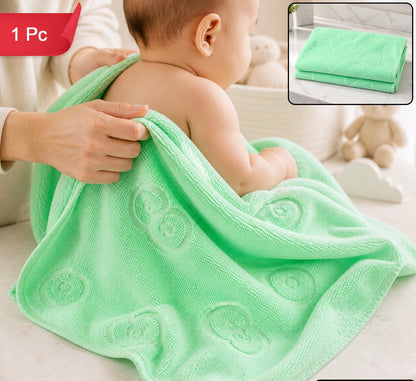 Soft Microfiber Bath Towel With Absorbent Fabric For Shower And Daily Use (1 Pc)
