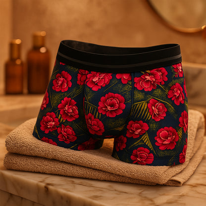 Mens Stretch Boxer Briefs - (Medium  1 Pc)