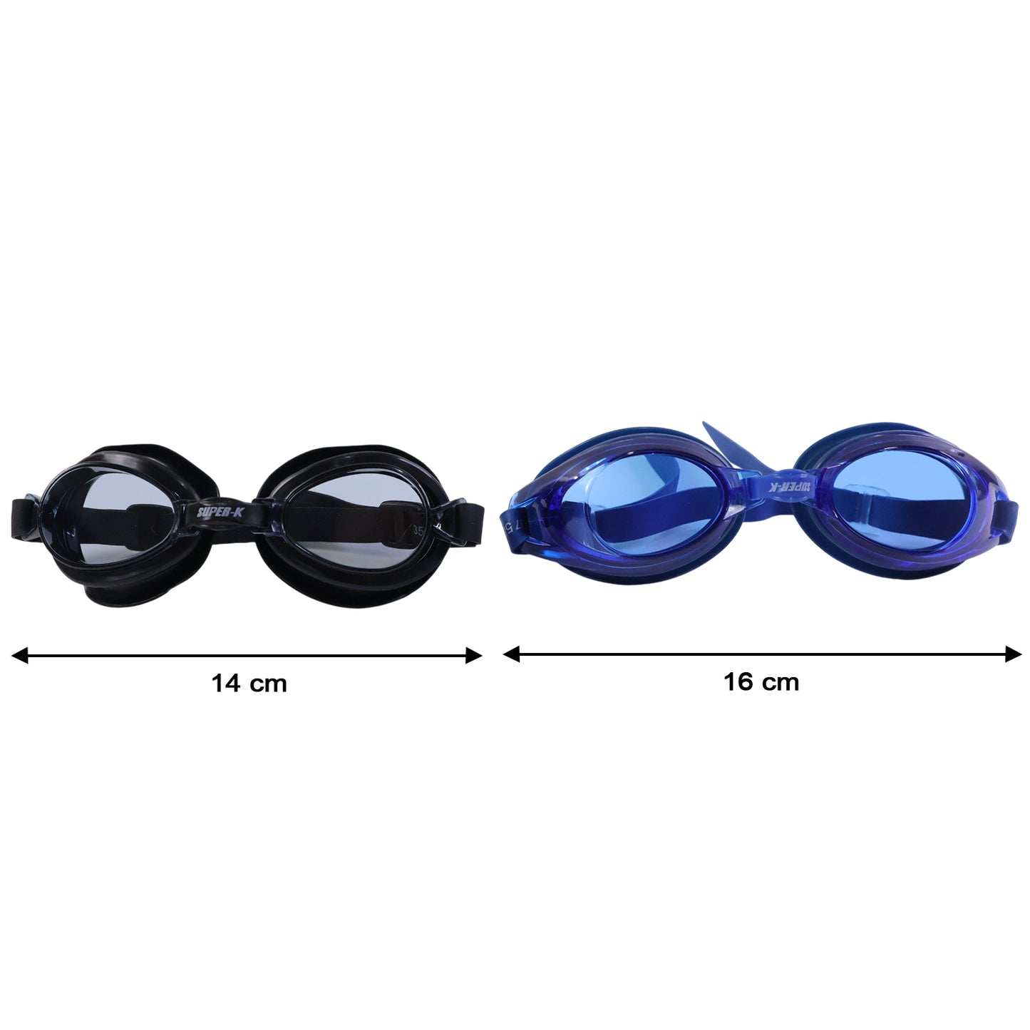 Swimming Goggles Set (2 Pieces Set)