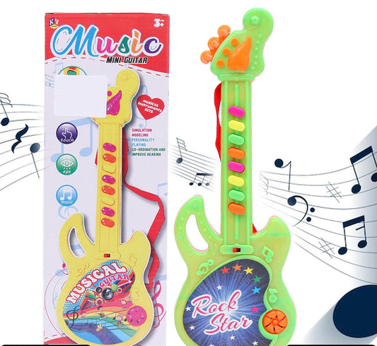 4471 Mini Guitar Colorful With Delightful Music