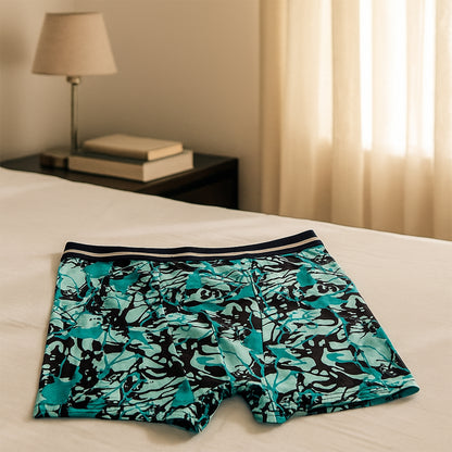 Mens Stretch Boxer Briefs (Large) - (1 Pc)