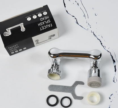 1570 Splash Faucet Filter Faucet 1080 Rotating Faucet Sprayer Head Double O-ring Design Movable Tap Water Saving Sink Aerator Extender For Bathroom Kitchen