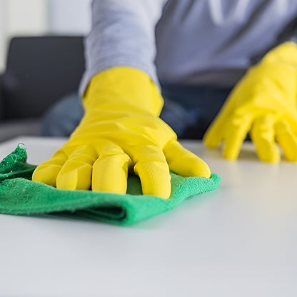 Premium Latex Household Cleaning Gloves (1 Pair)