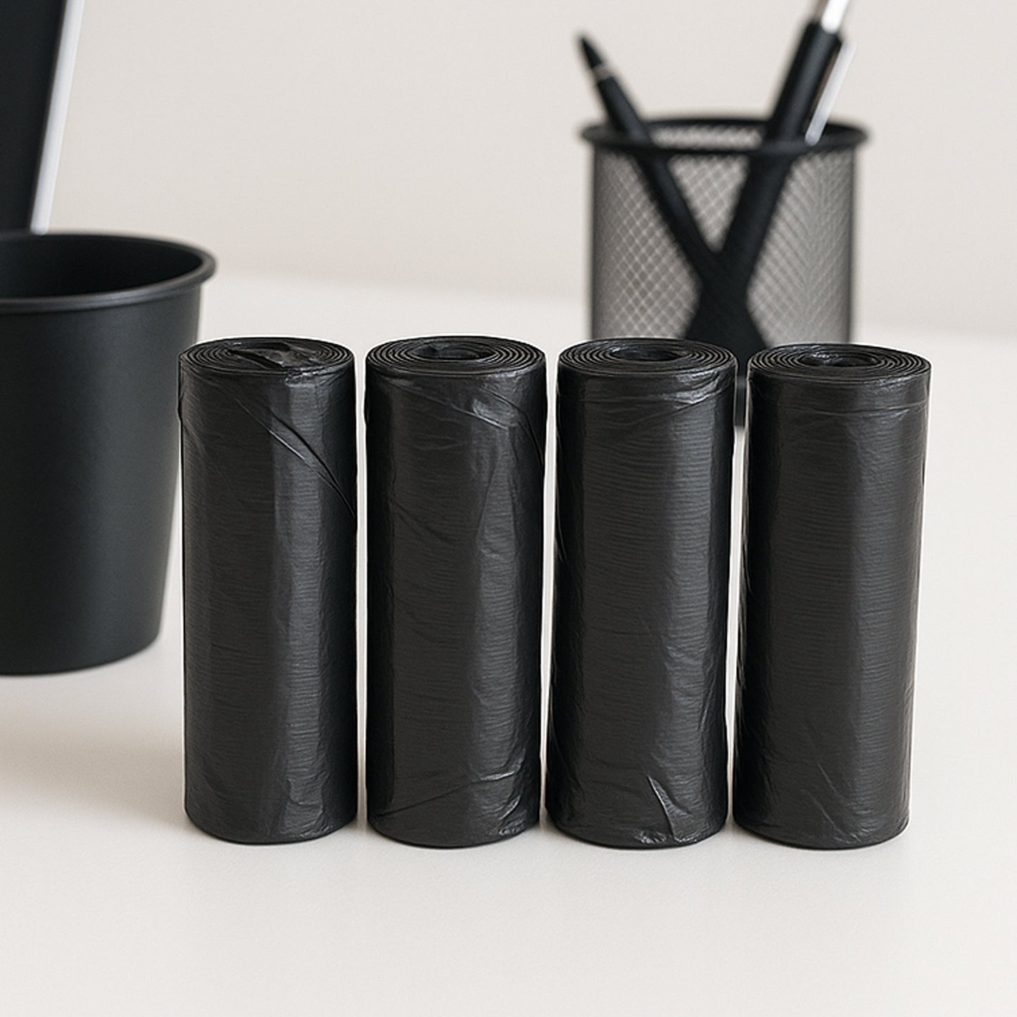 Garbage Bags  Pack Of 4 Rolls (45  45 Cm)